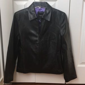 Leather Blazer